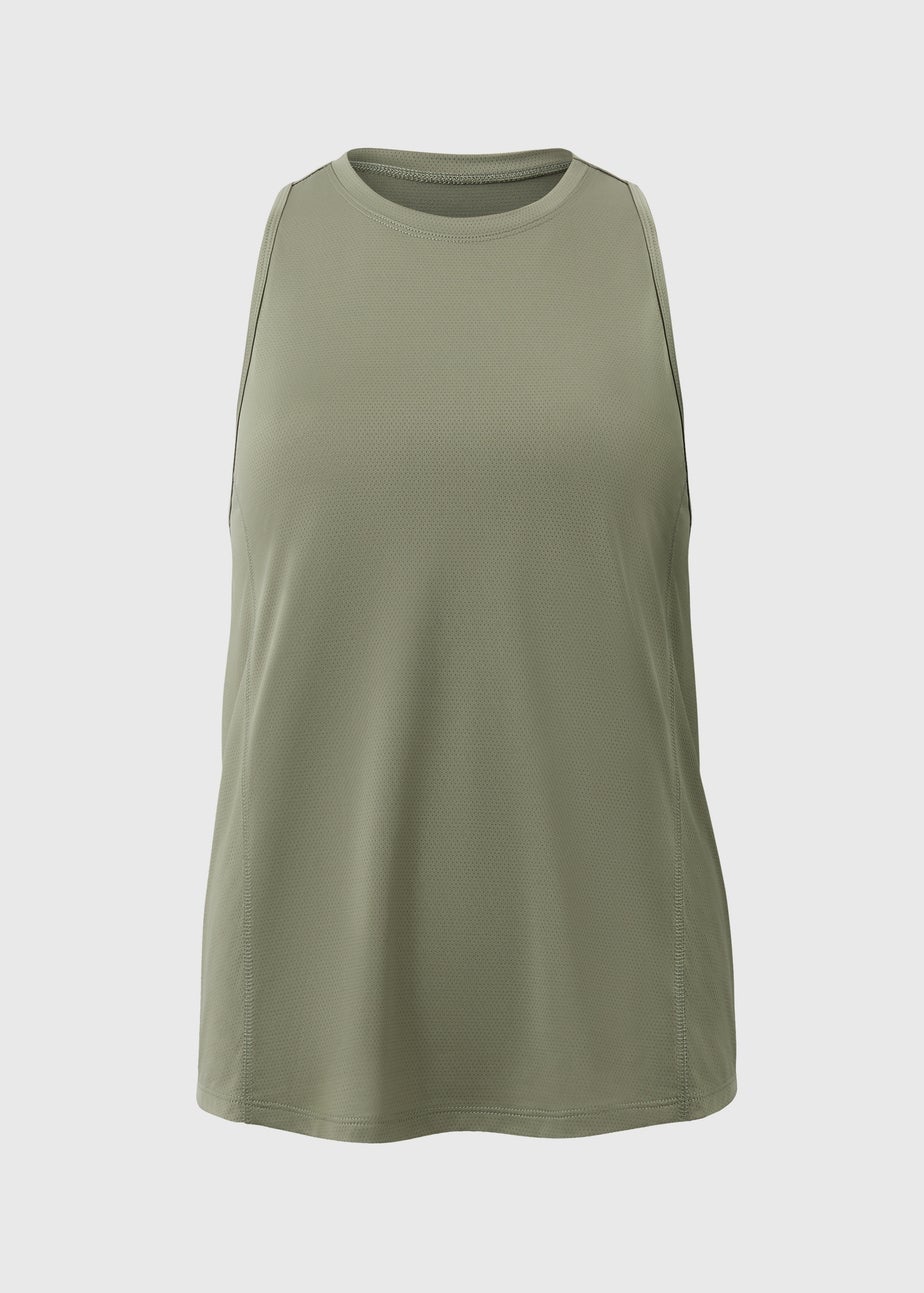 Souluxe Khaki Vest Top