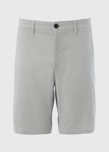 Ice Grey Slim Fit Chino Shorts