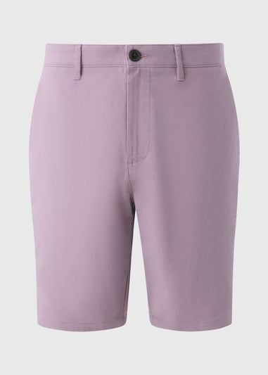Lilac Slim Fit Chino Shorts
