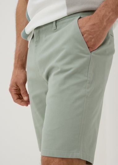 Sage Slim Fit Chino Shorts