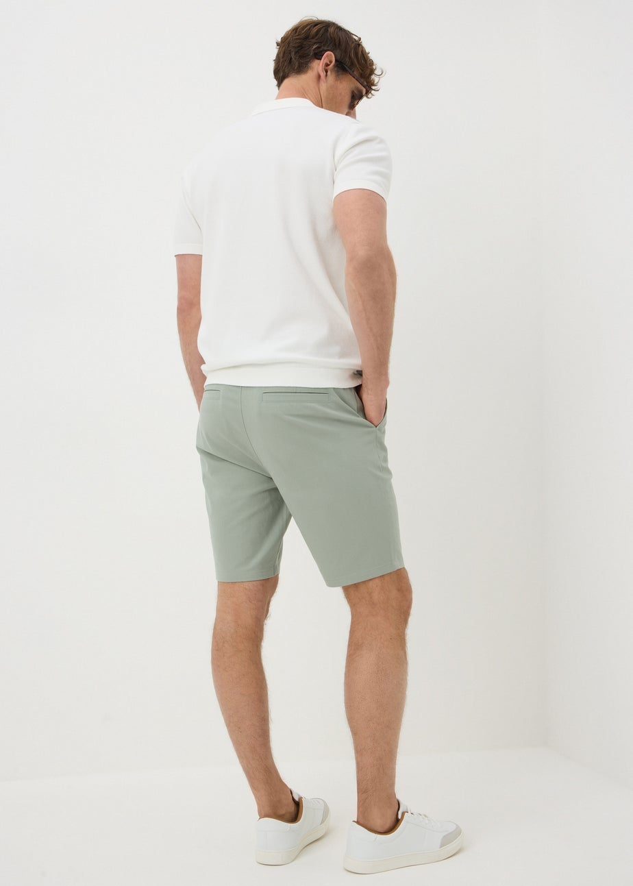 Sage Slim Fit Chino Shorts