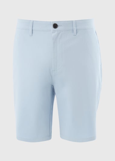 Ice Blue Slim Fit Chino Shorts