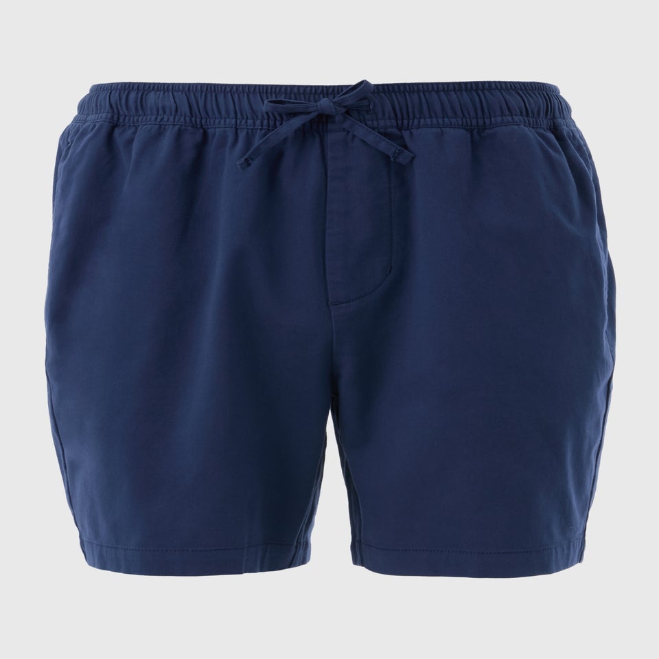 Navy Drawcord Chino Shorts