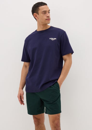 Forest Green Drawcord Chino Shorts