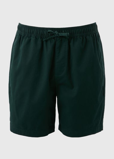 Forest Green Drawcord Chino Shorts