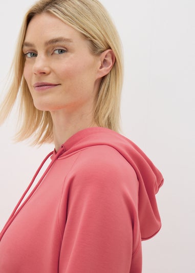 Souluxe Coral Longline Hoodie