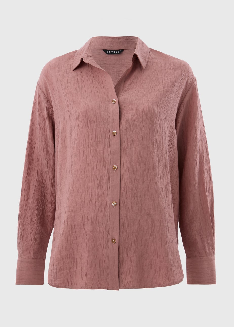 Et Vous Pink Co Ord Shirt