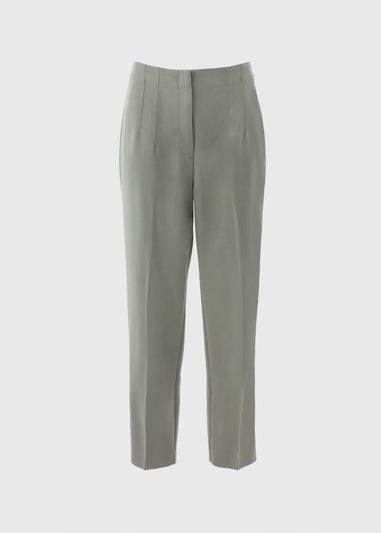 Et Vous Sage Green Tapered Trousers