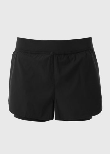 Souluxe Black 2 in 1 Shorts