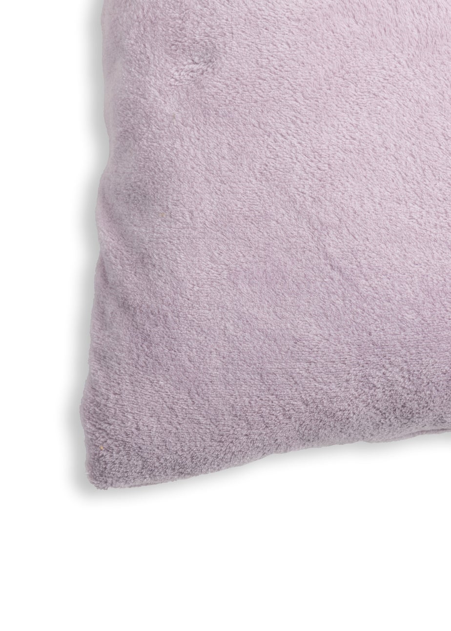 BHS Microfleece Heather Cushion (59x59cm)
