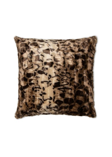 BHS Animal Print Natural Cushion (45x45cm)