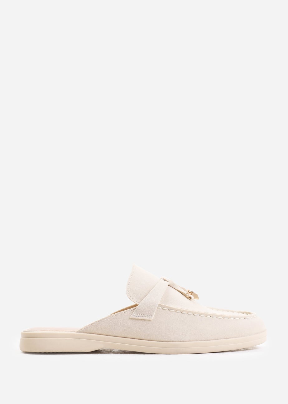 Where's That From Beige Twilight Wide Fit Slip On Loafers