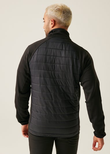 Regatta Black Clumber IV Water Repellent Extol Stretch Hybrid Jacket