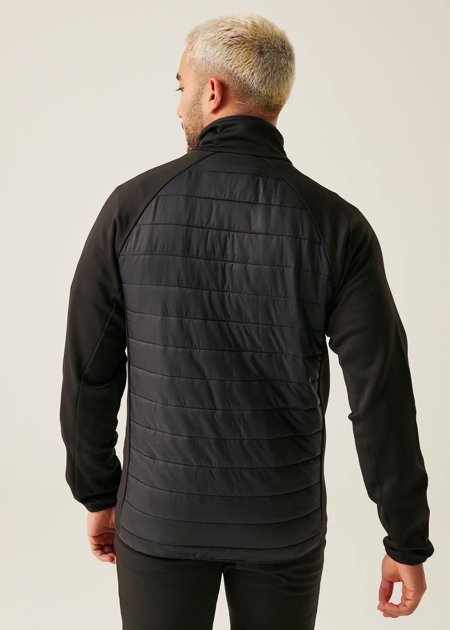 Regatta Black Clumber IV Water Repellent Extol Stretch Hybrid Jacket