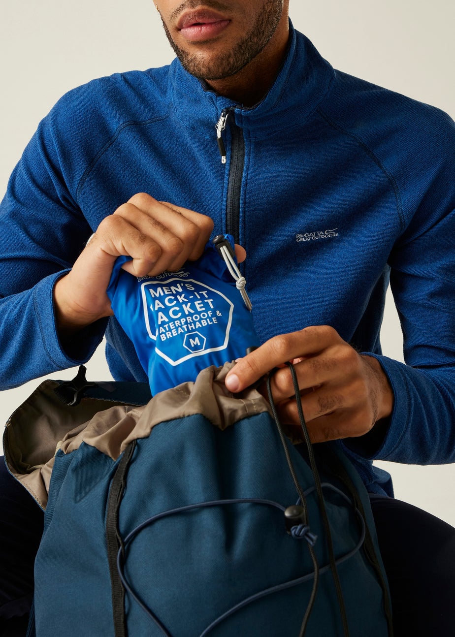 Regatta Oxford Blue Pack-It III Waterproof Breathable Isolite Jacket