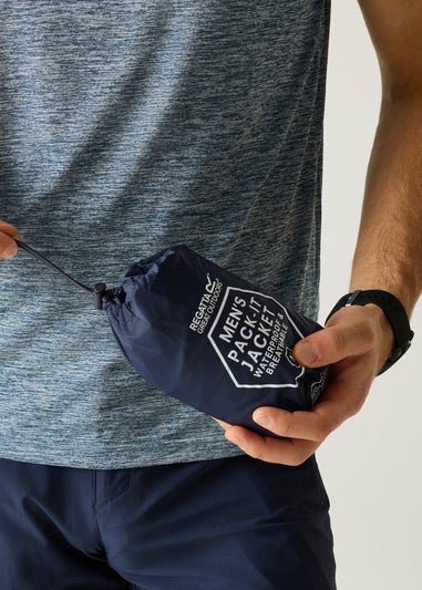 Regatta Navy Pack-It III Waterproof, Breathable Jacket