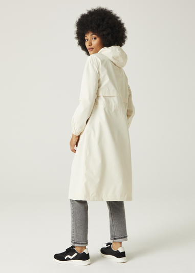 Regatta Cream Nerenda Long Waterproof Jacket