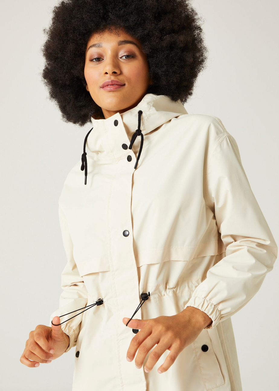 Regatta Cream Nerenda Long Waterproof Jacket
