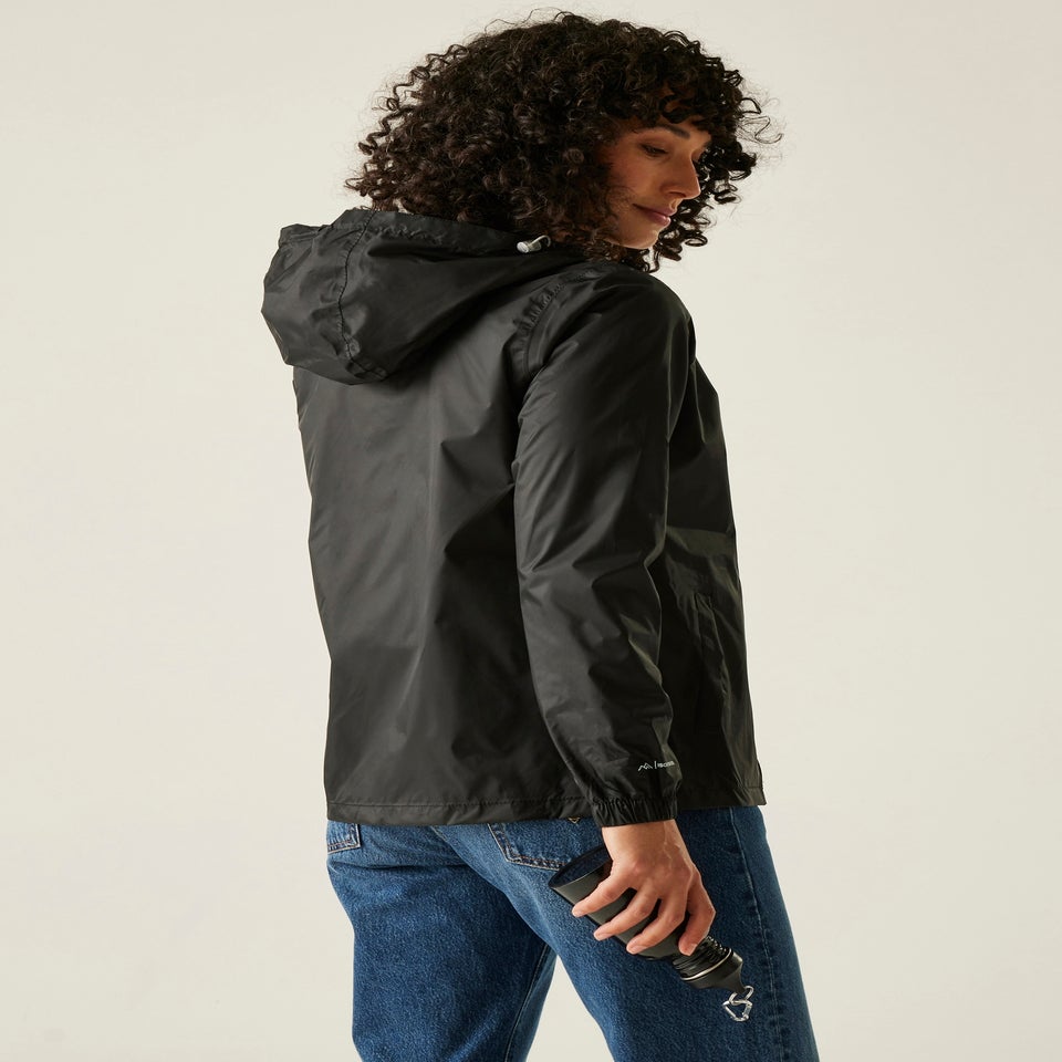 Regatta Black Pack It III Waterproof Breathable Jacket