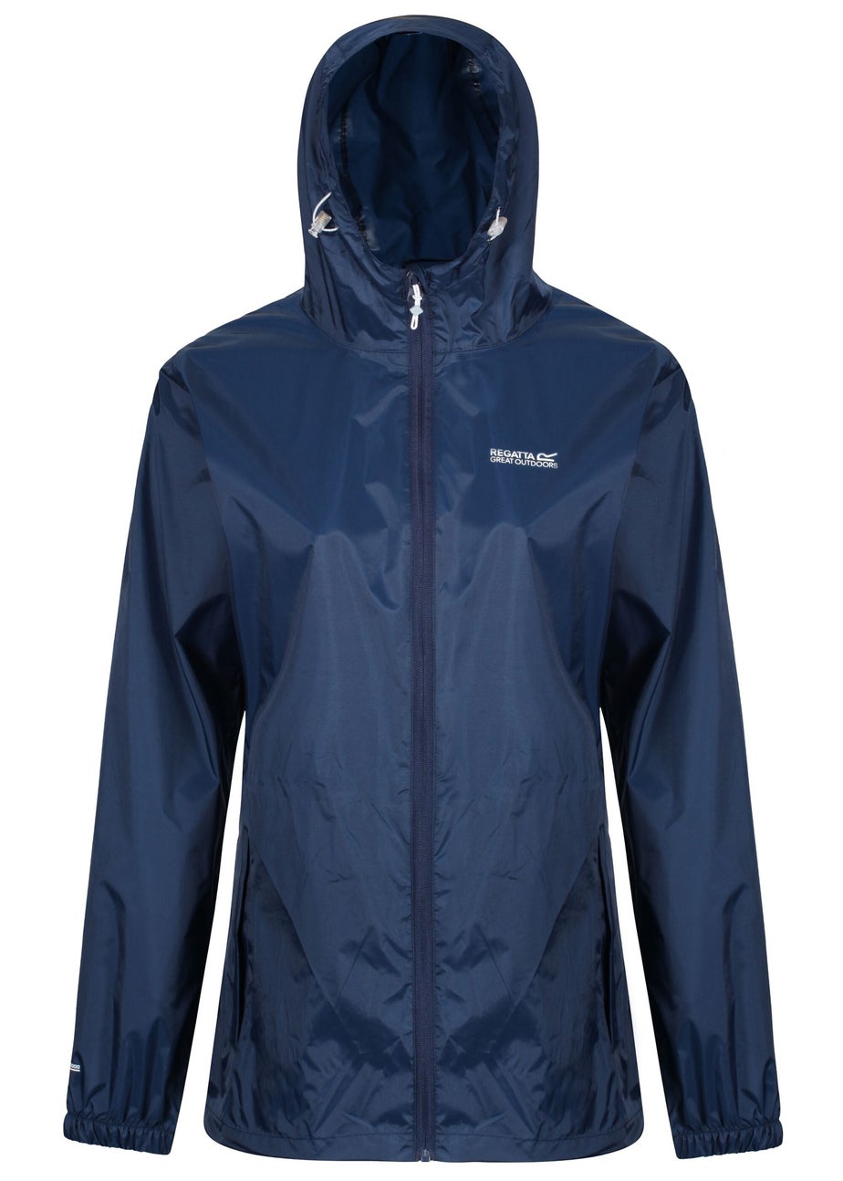 Regatta Dark Blue Pack It III Waterproof Breathable Isolite Jacket