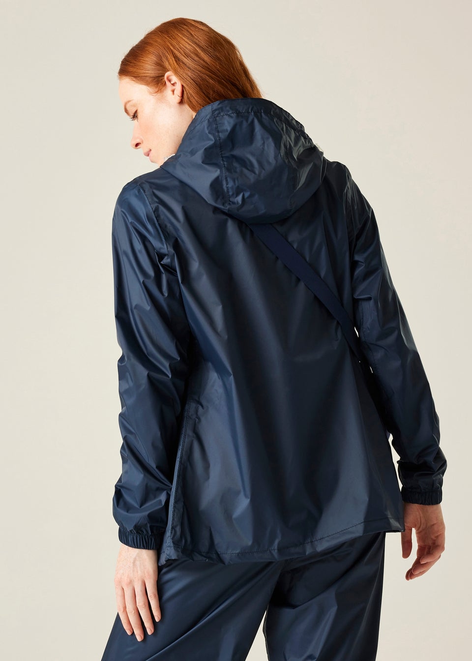 Regatta Dark Blue Pack It III Waterproof Breathable Isolite Jacket