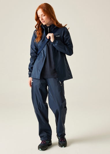 Regatta Dark Blue Pack It III Waterproof Breathable Isolite Jacket