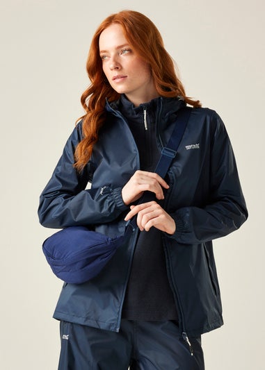 Regatta Dark Blue Pack It III Waterproof Breathable Isolite Jacket