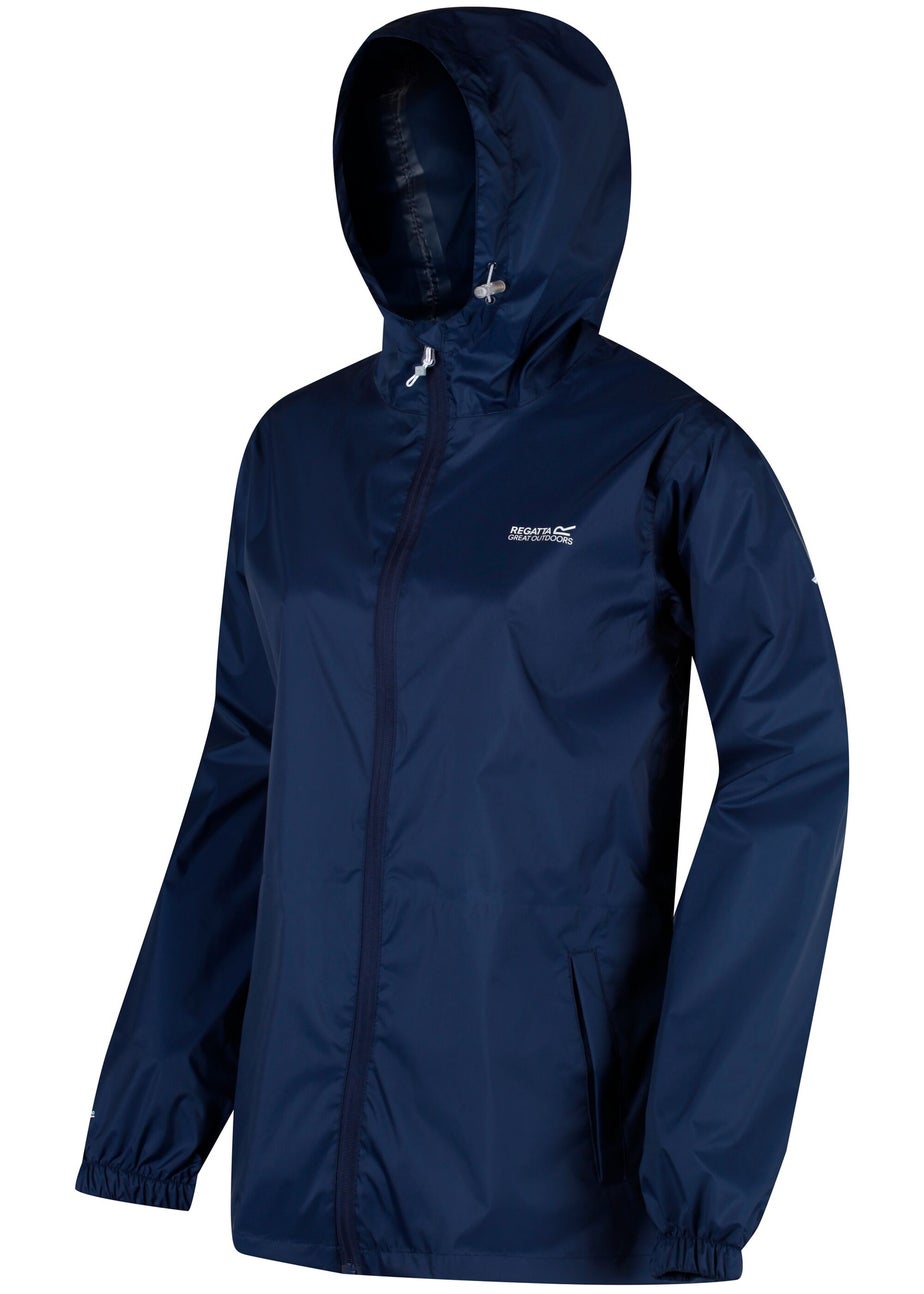 Regatta Dark Blue Pack It III Waterproof Breathable Isolite Jacket