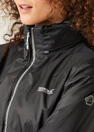 Regatta Black Corinne IV Waterproof Breathable Isolite Jacket
