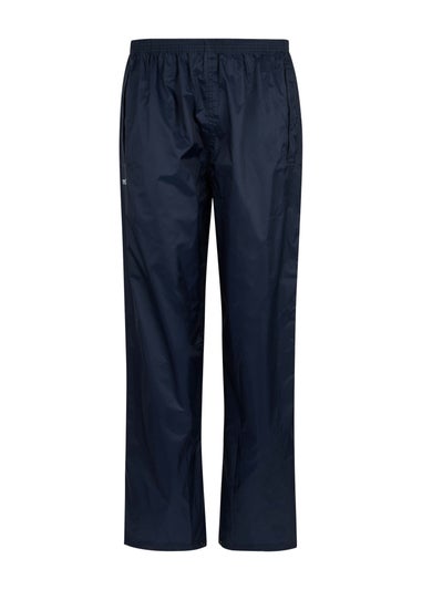 Regatta Navy Pack-It Waterproof Breathable Isolite Overtrousers