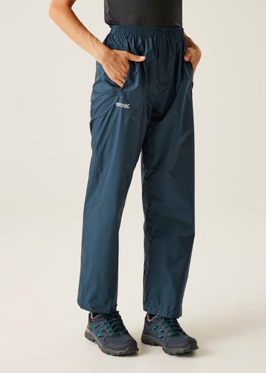Regatta Blue Pack It Waterproof Overtrouser