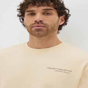Ecru Project Collective Textured T-Shirt