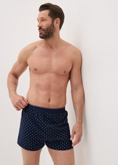 5 Pack Multicolour Geo Stripe Loose Fit Boxers