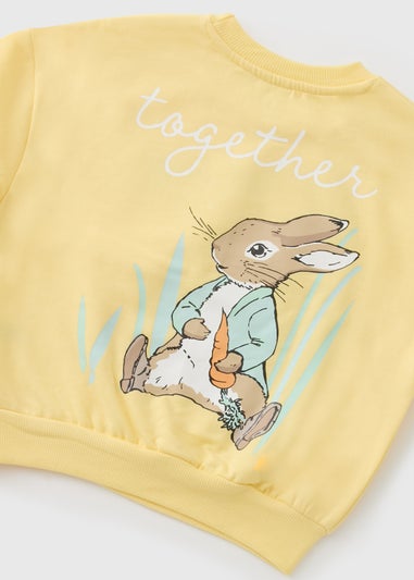 Peter Rabbit Unisex Yellow Sweatshirt (1-5yrs)