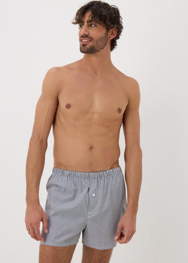 5 Pack Mono Woven Check Boxers