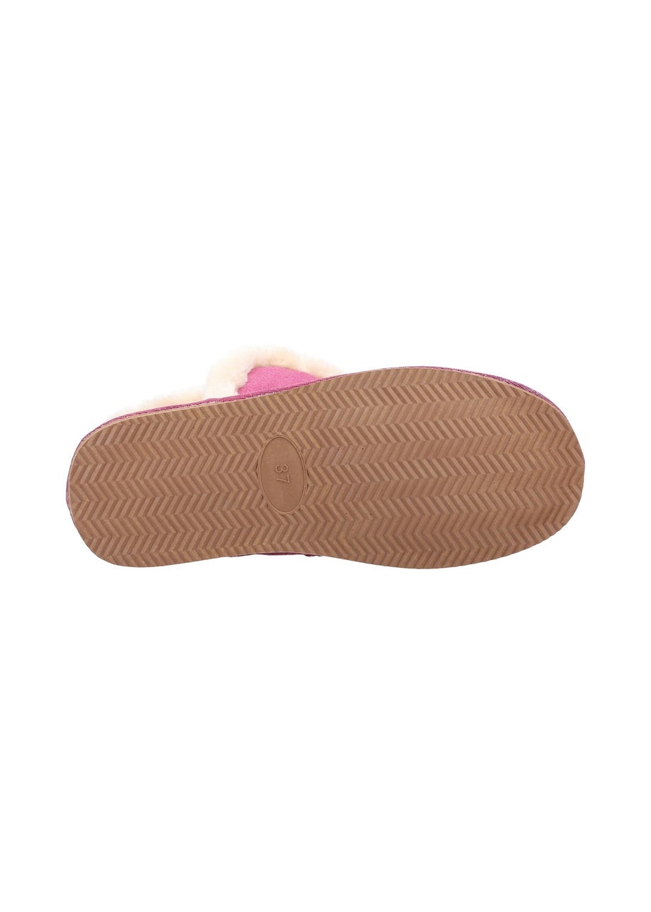 Hush Puppies Pink Ashleigh Slipper Bootie