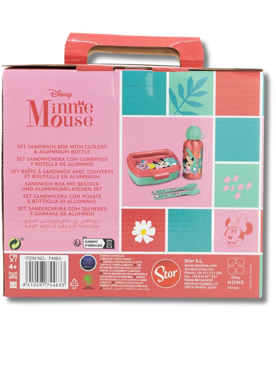 Disney Pink Minnie Mouse Back To School Set 4pcs