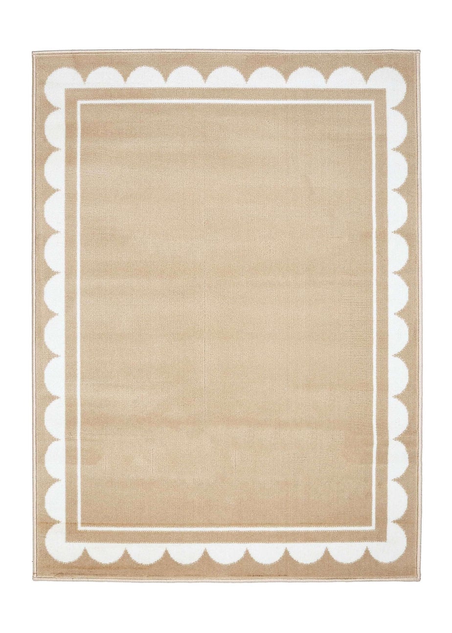 Homemaker Scallop Champagne Rug