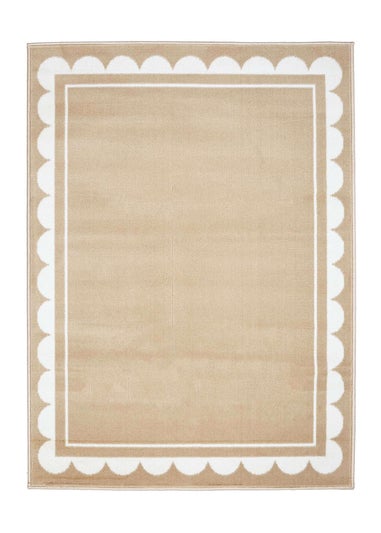 Homemaker Scallop Champagne Rug