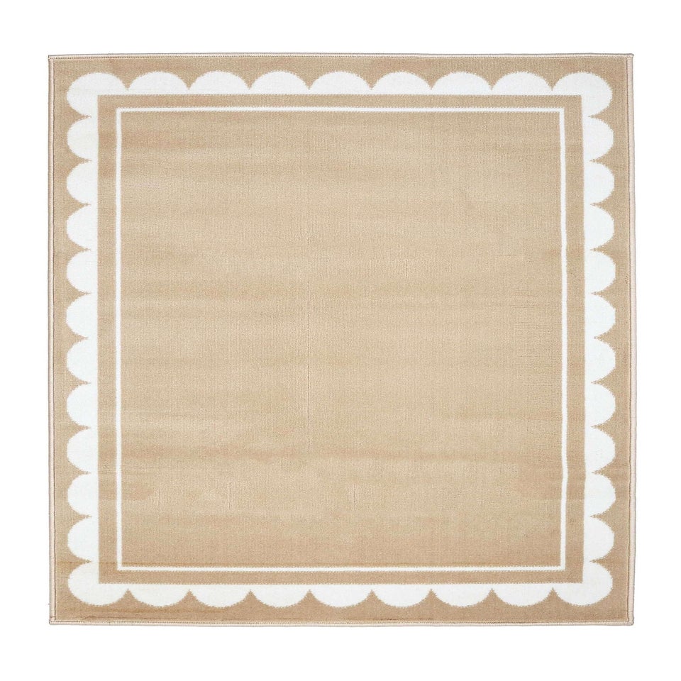 Homemaker Scallop Champagne Rug