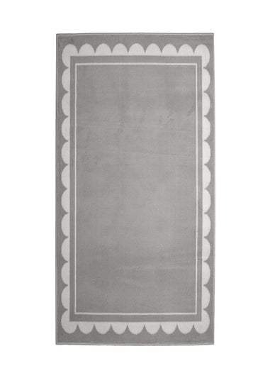 Homemaker Scallop Grey Rug