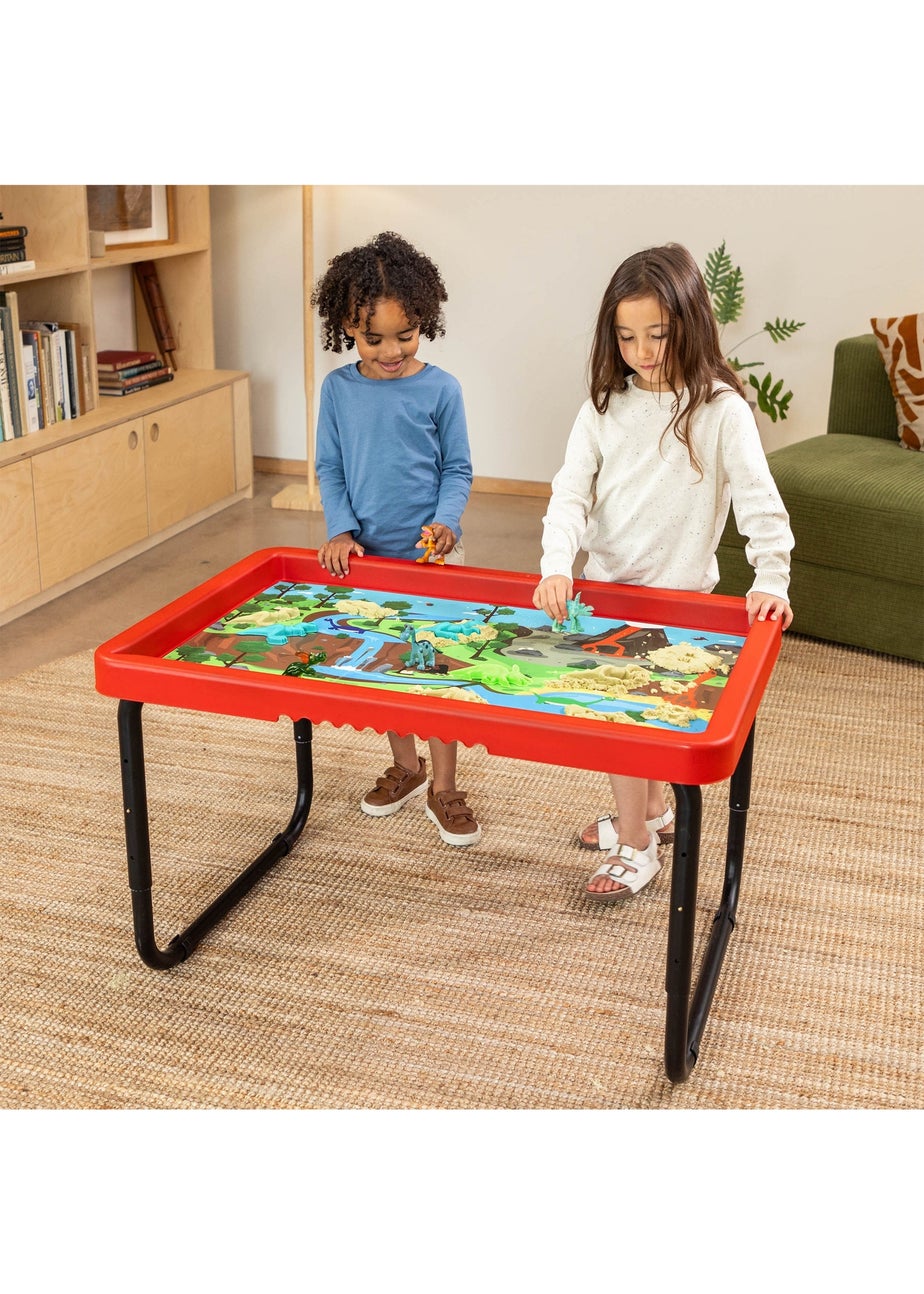 Toyrific Play Tray With Sea & Dino Play Mat Set