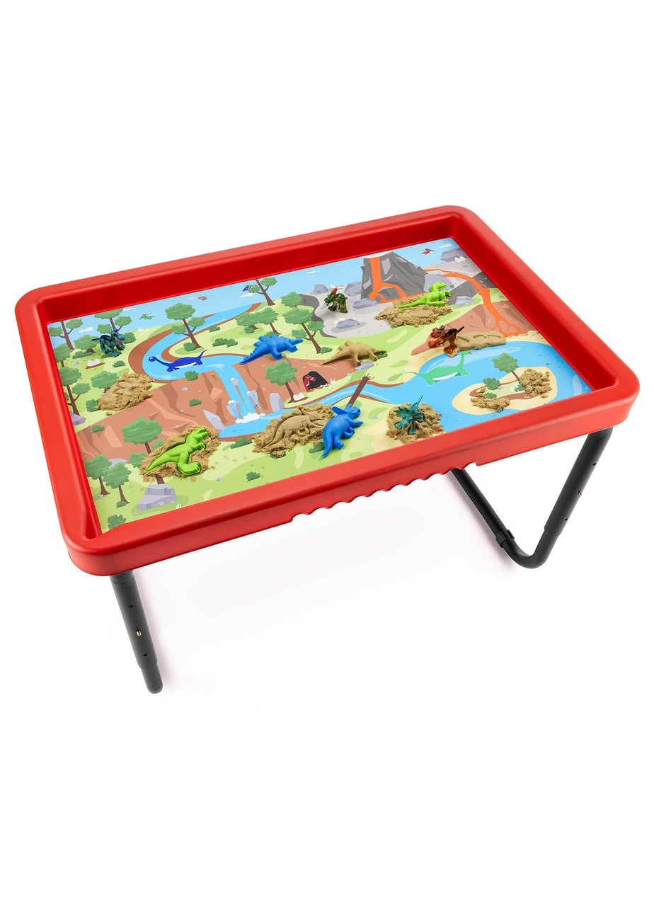 Toyrific Play Tray With Sea & Dino Play Mat Set
