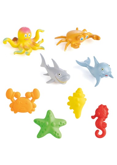 Toyrific Play Tray With Sea & Dino Play Mat Set
