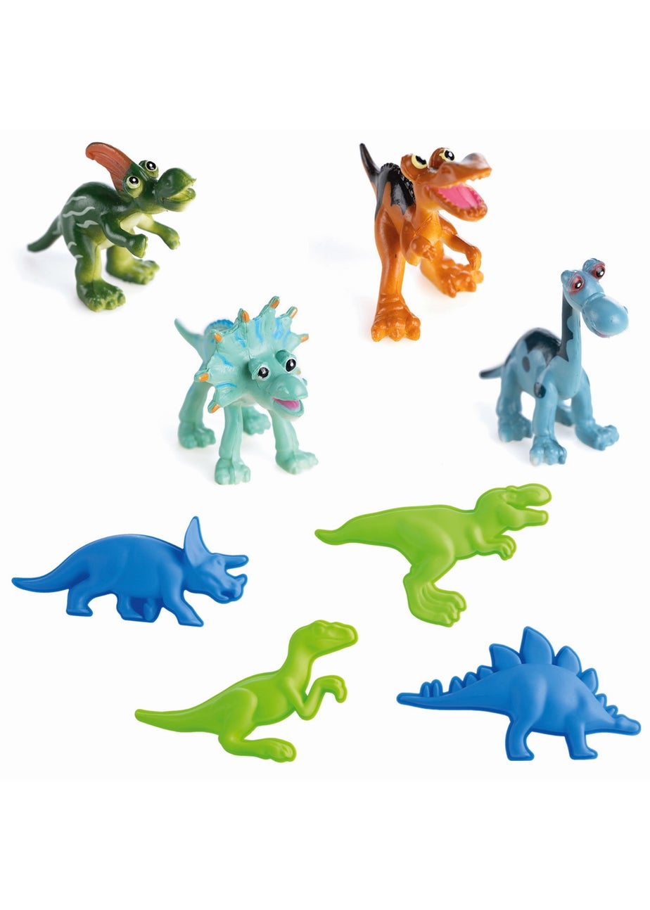 Toyrific Play Tray With Sea & Dino Play Mat Set