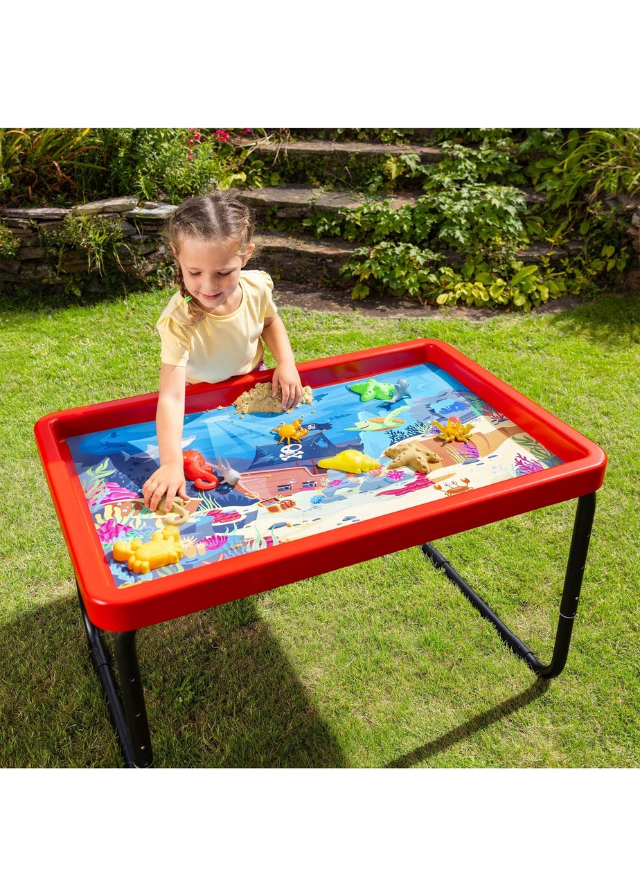 Toyrific Play Tray With Sea & Dino Play Mat Set