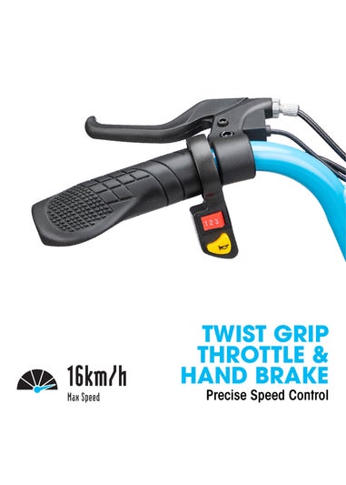 Xootz Black/Blue Cyclone Drift Trike (24V Lithium)