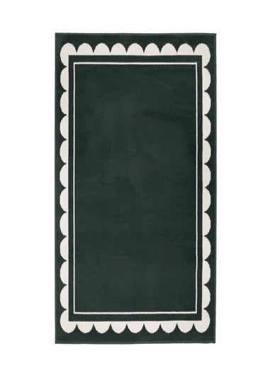 Homemaker Scallop Forest Green Rug