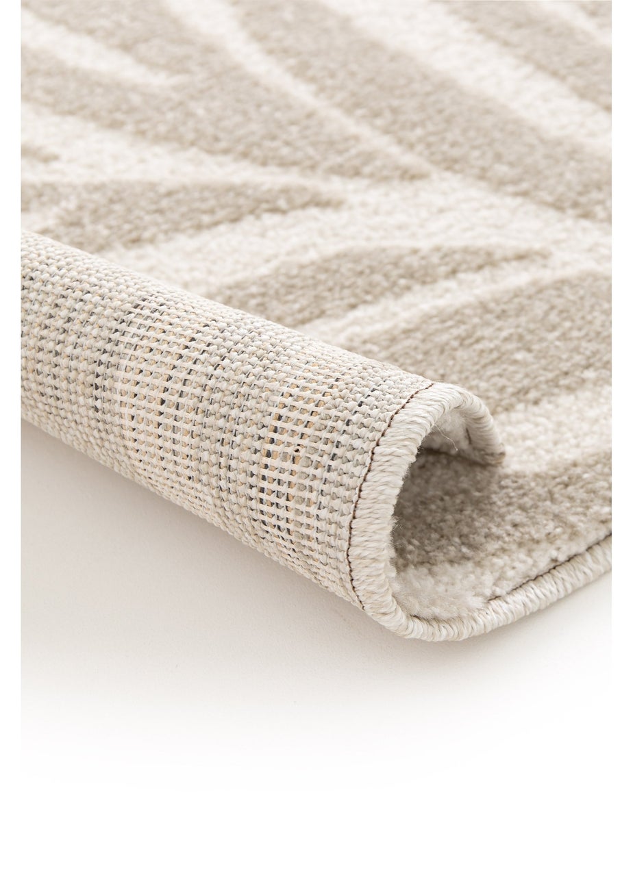 Homemaker Milan Leaves Natural Rug