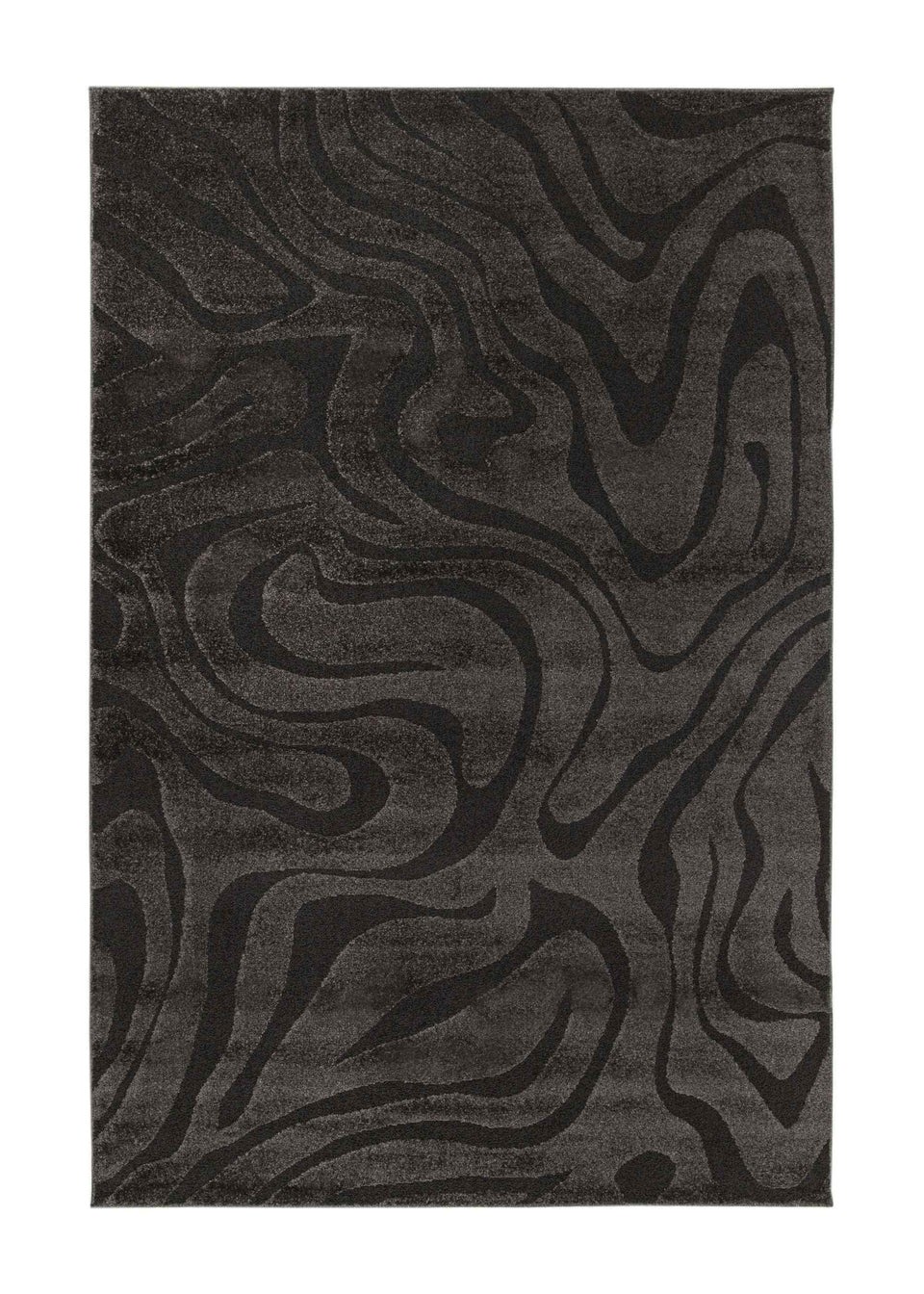 Homemaker Reef Ripple Charcoal Anthracite Rug